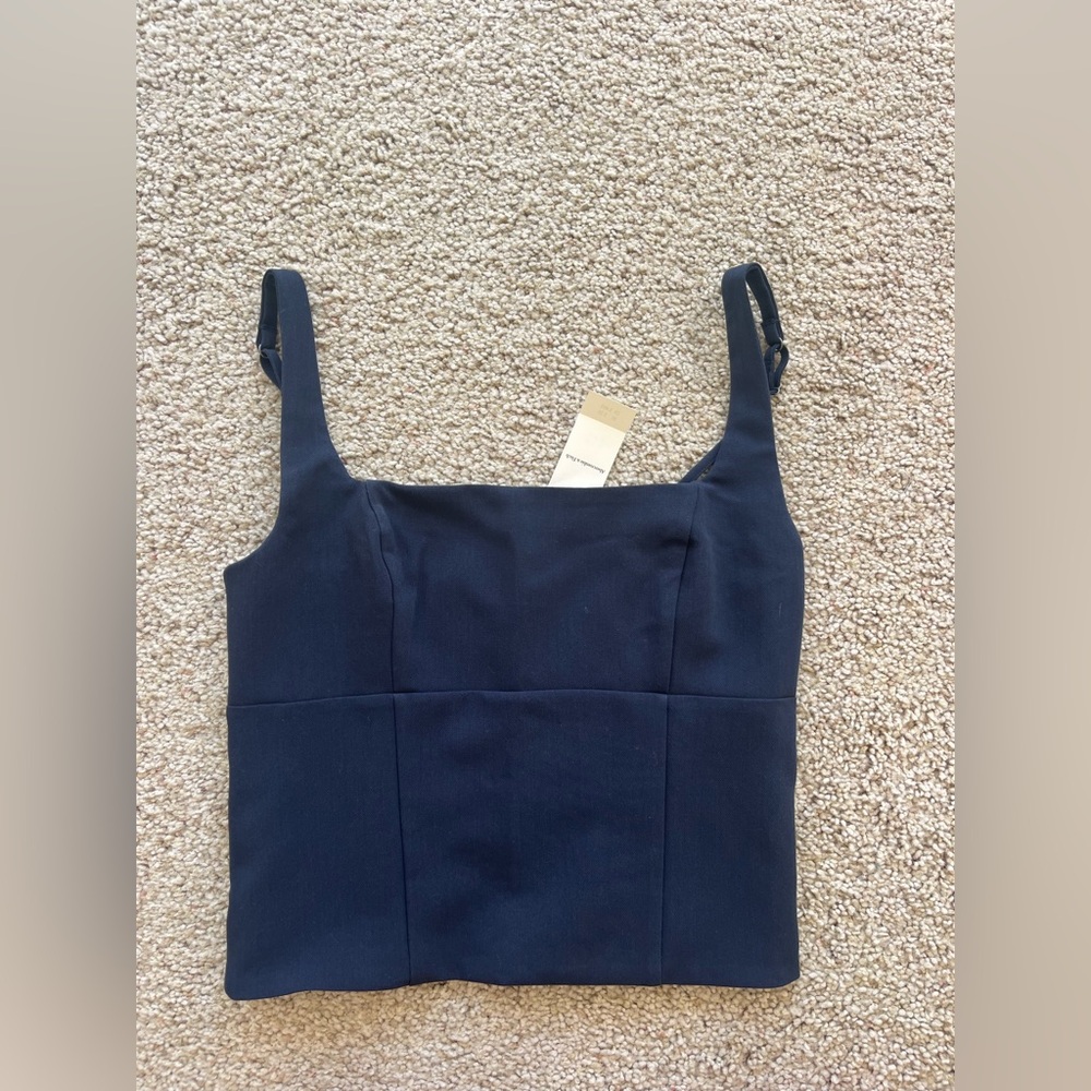 Abercrombie & Fitch Tailored Square Neck Top